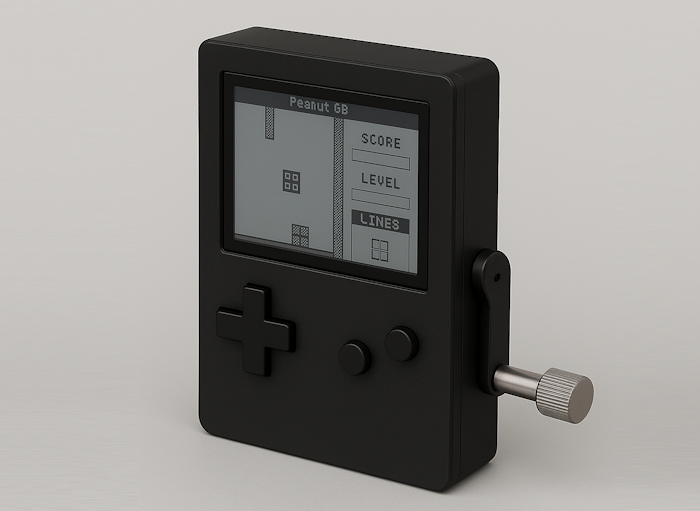 Crank-Powered Game Console